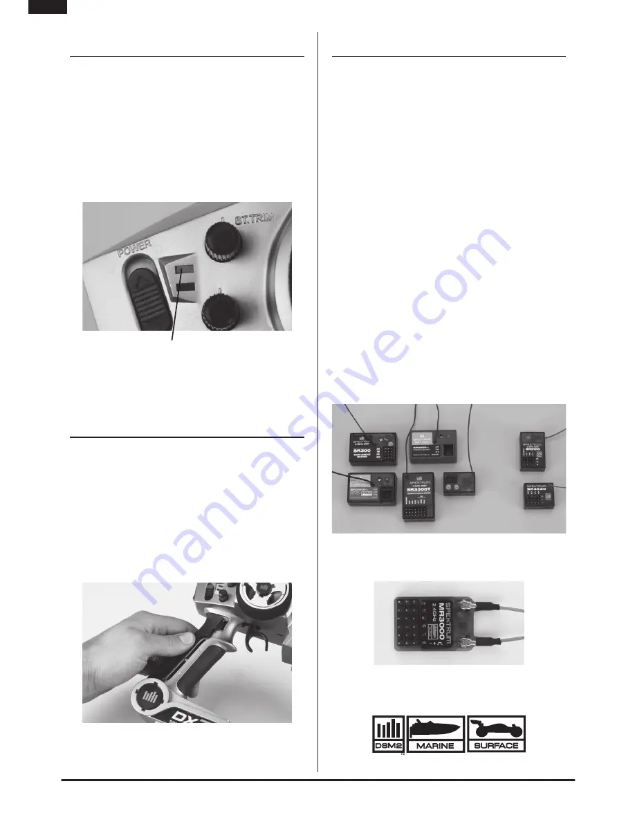 Spectrum DX3E Manual Download Page 6