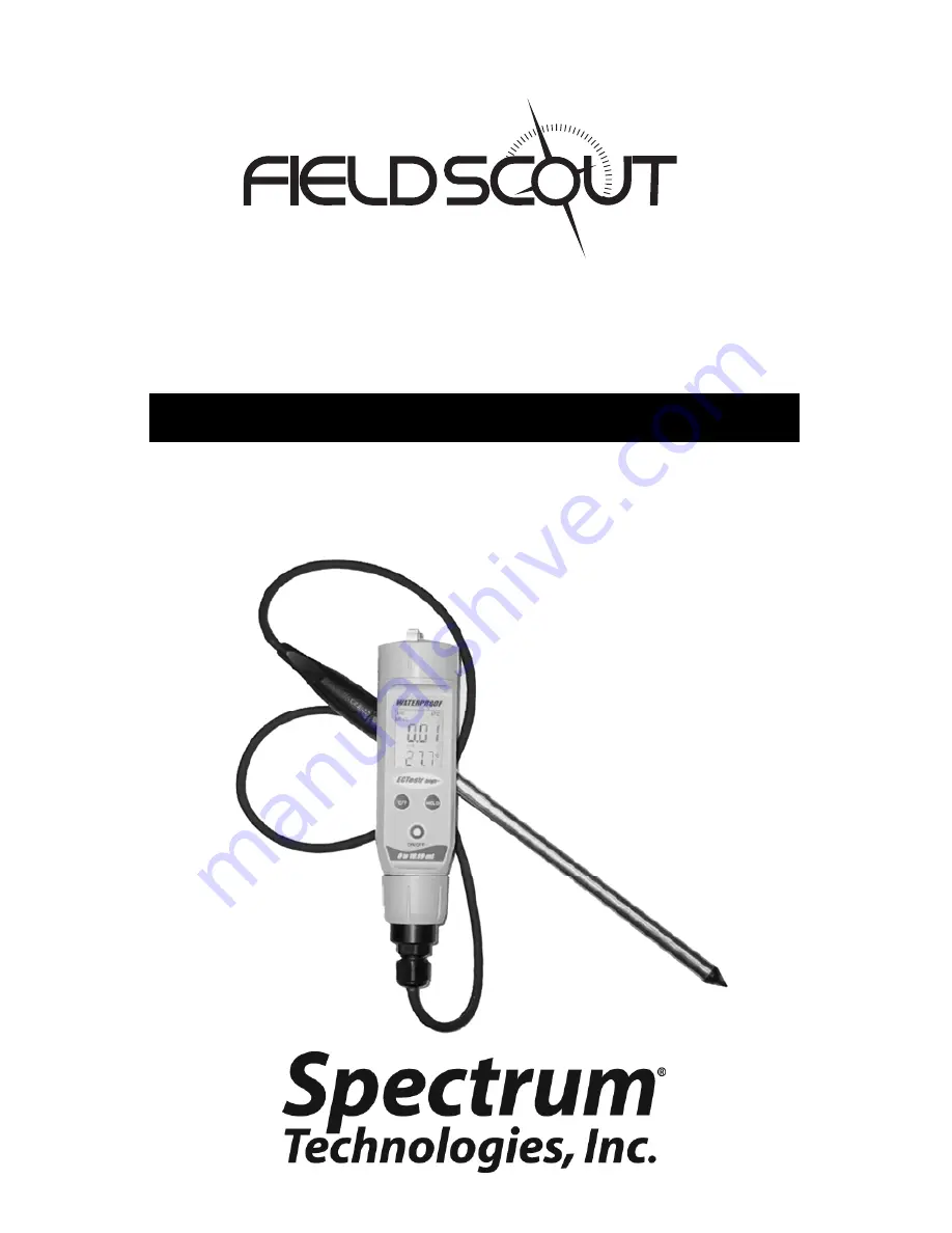 Spectrum Fieldscout 2265FS Product Manual Download Page 1