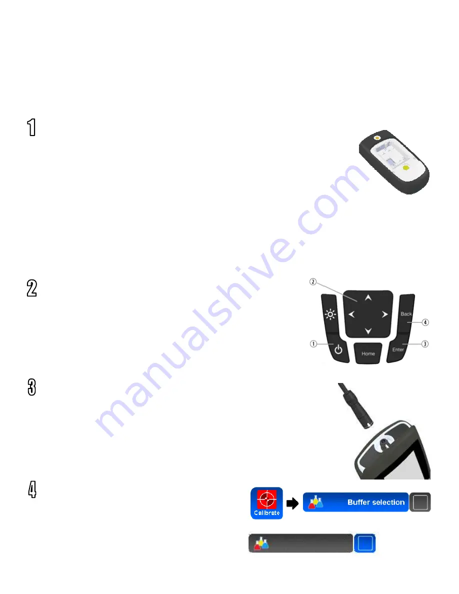 Spectrum FieldScout pH 600 Meter Quick Start Manual Download Page 1