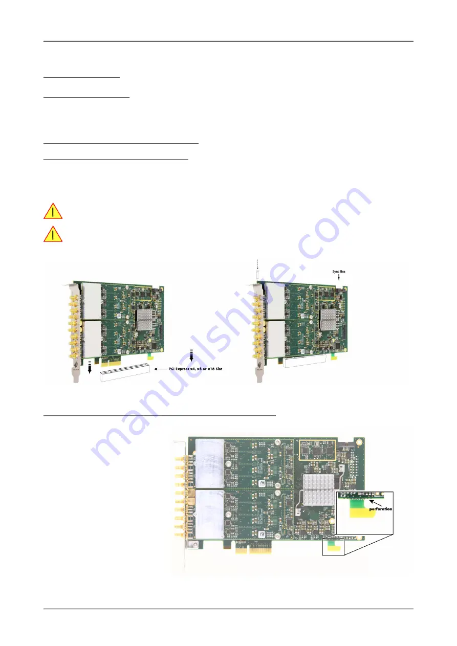 Spectrum M2p.59 Series Hardware Manual Download Page 28