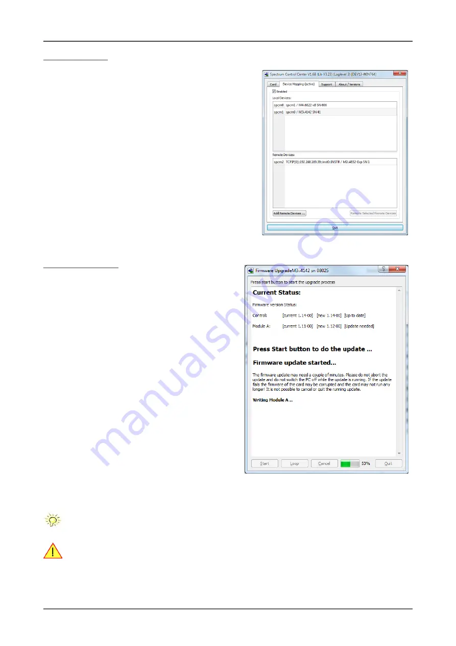 Spectrum M2p.59 Series Hardware Manual Download Page 44