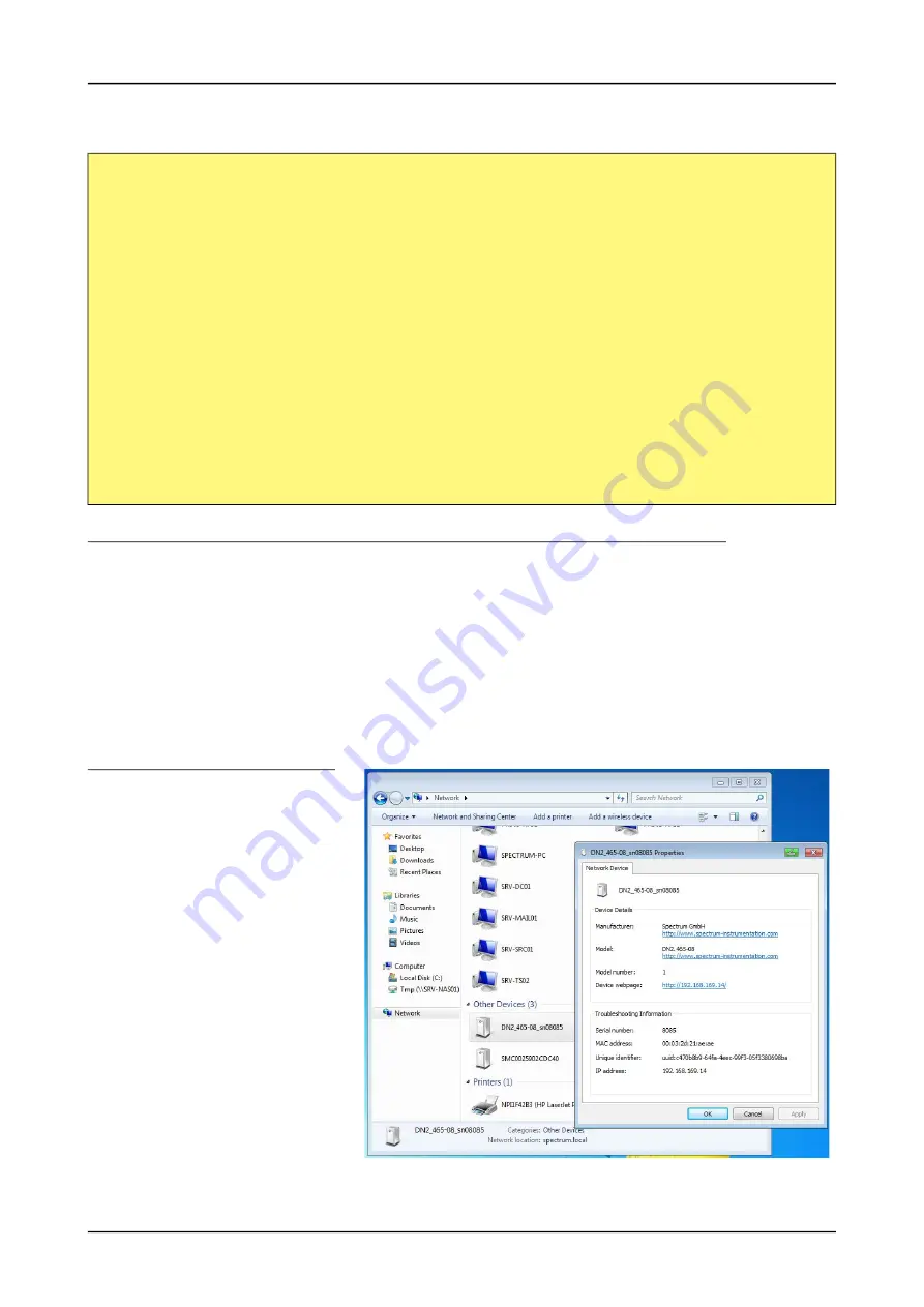 Spectrum M2p.59 Series Hardware Manual Download Page 174