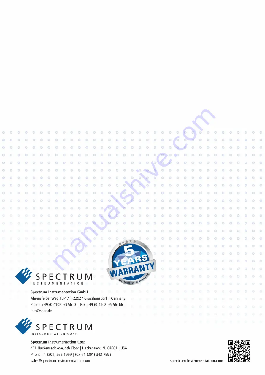 Spectrum M2p.59 Series Hardware Manual Download Page 190