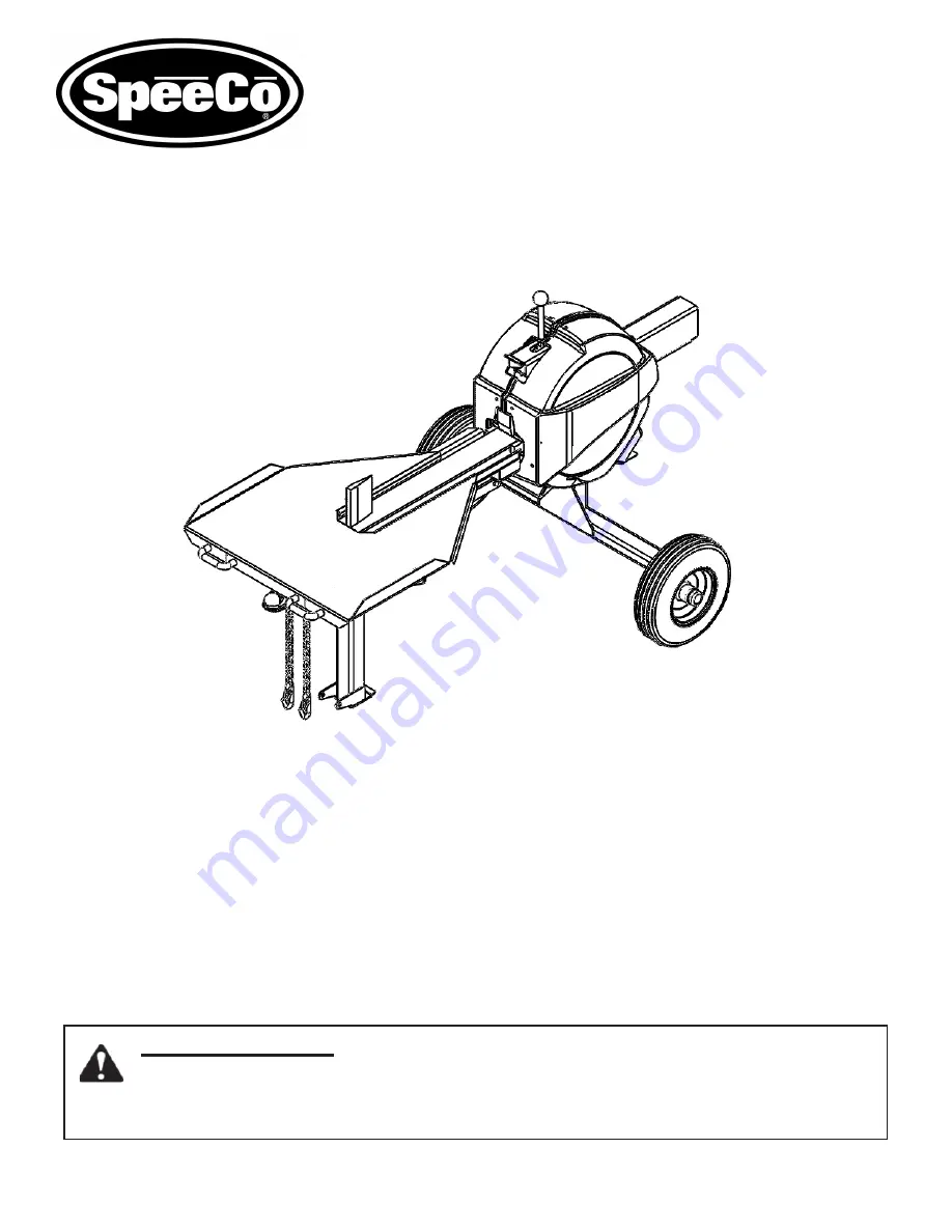 SpeeCo 580899 Owner'S Manual Download Page 61