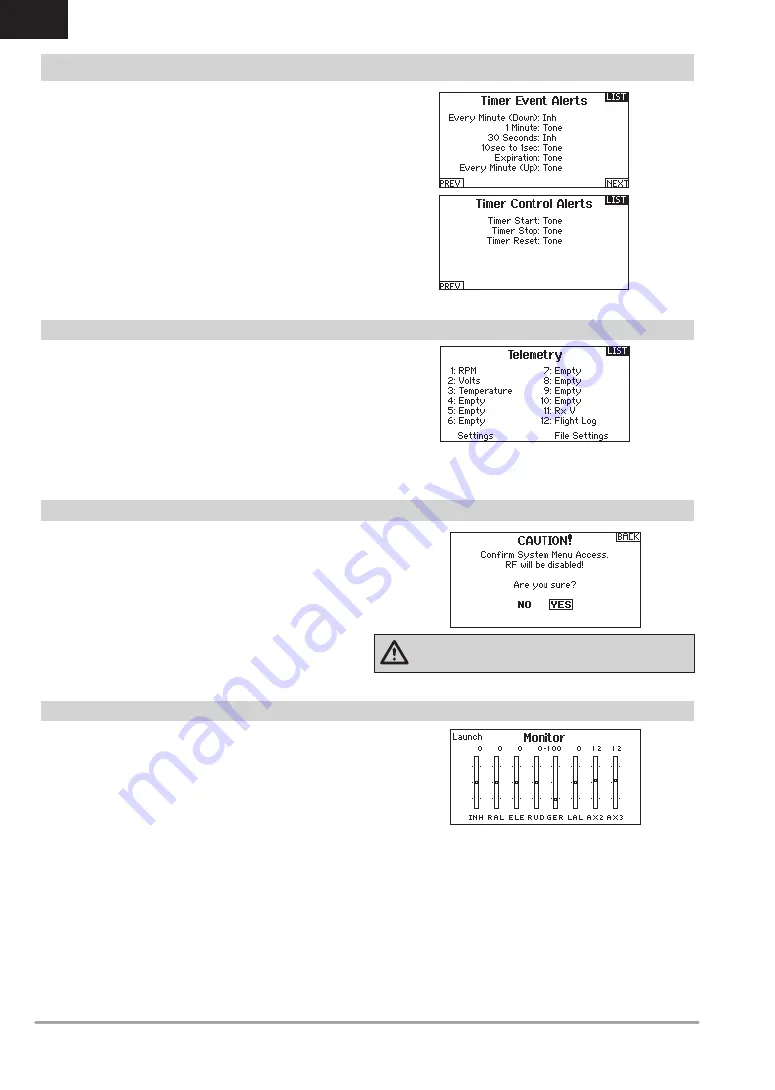 Spektrum DX8e Instruction Manual Download Page 34