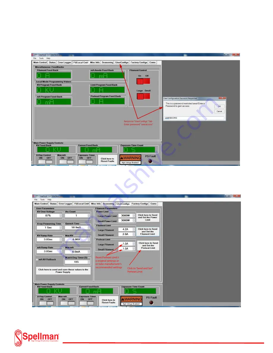 Spellman XRV Sub-system Installation Manual Download Page 95