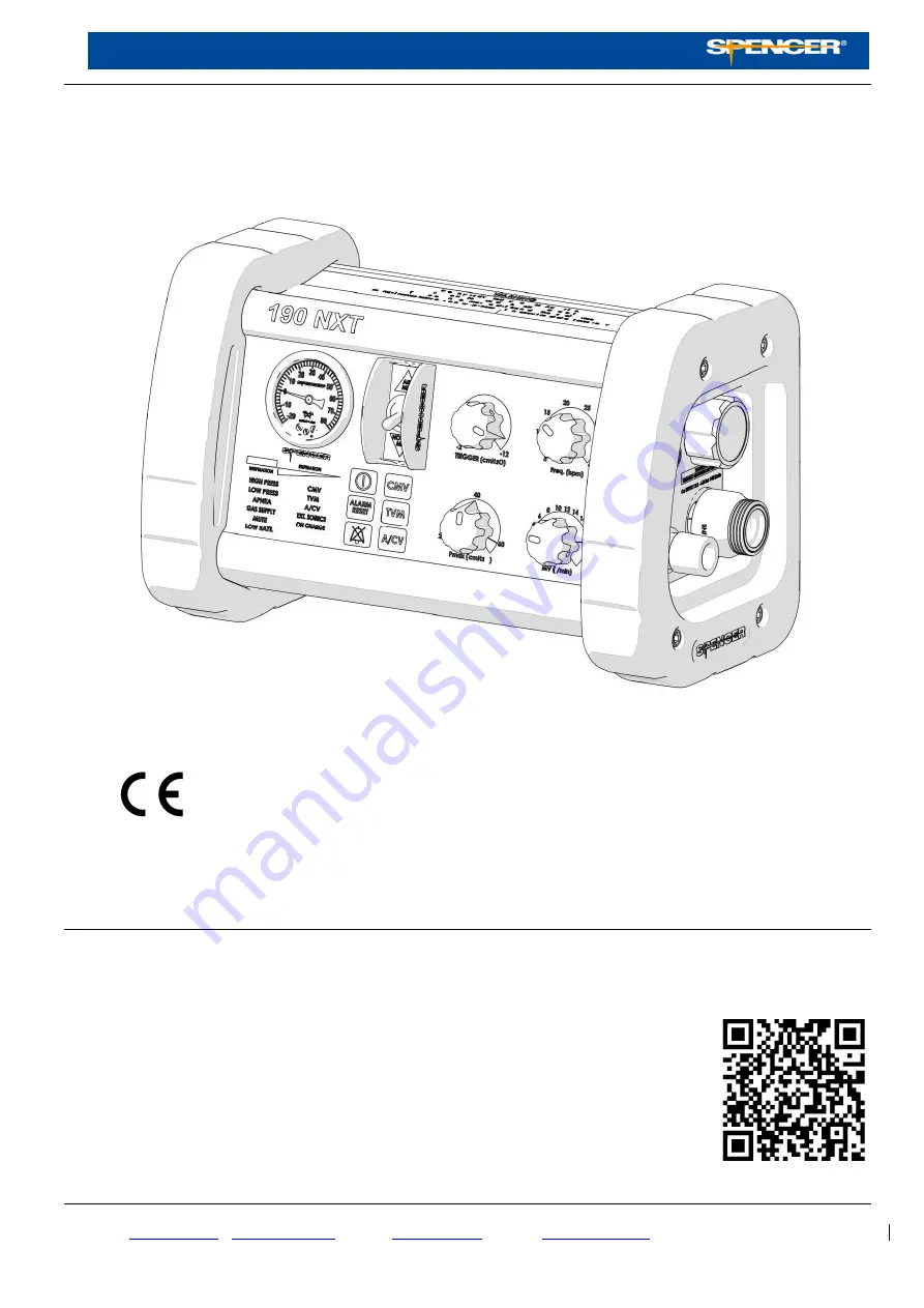 Spencer 190 User Manual Download Page 27