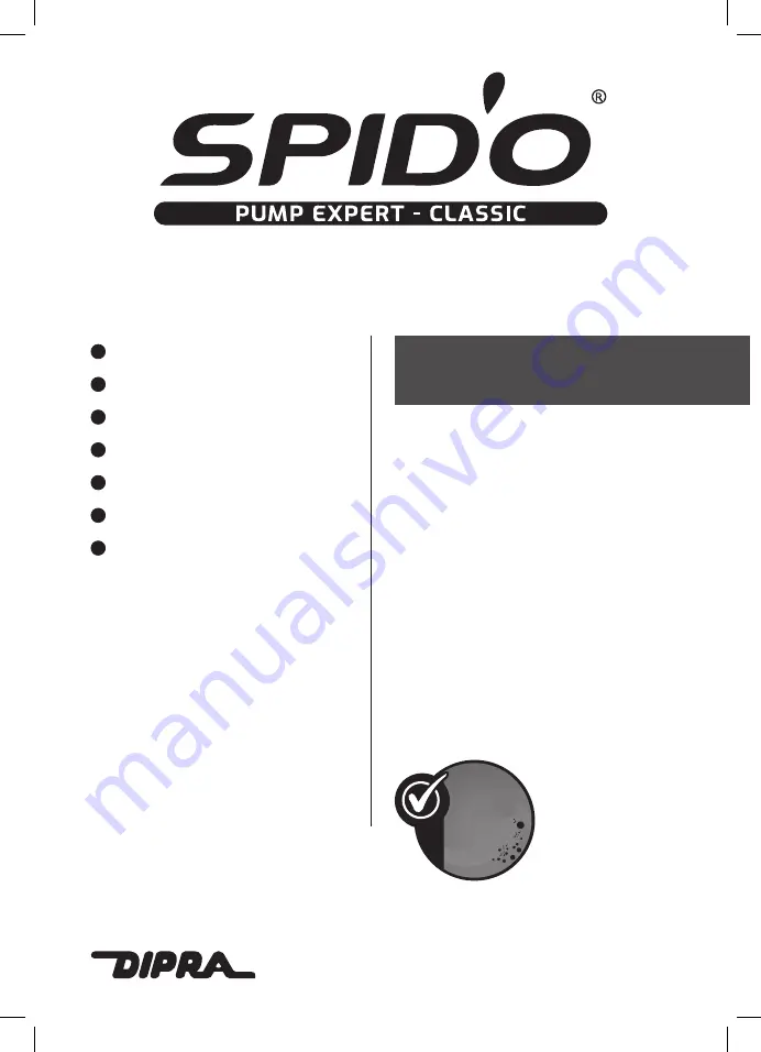 SPIDO VCD-1000-I Original Operating Instructions Download Page 1