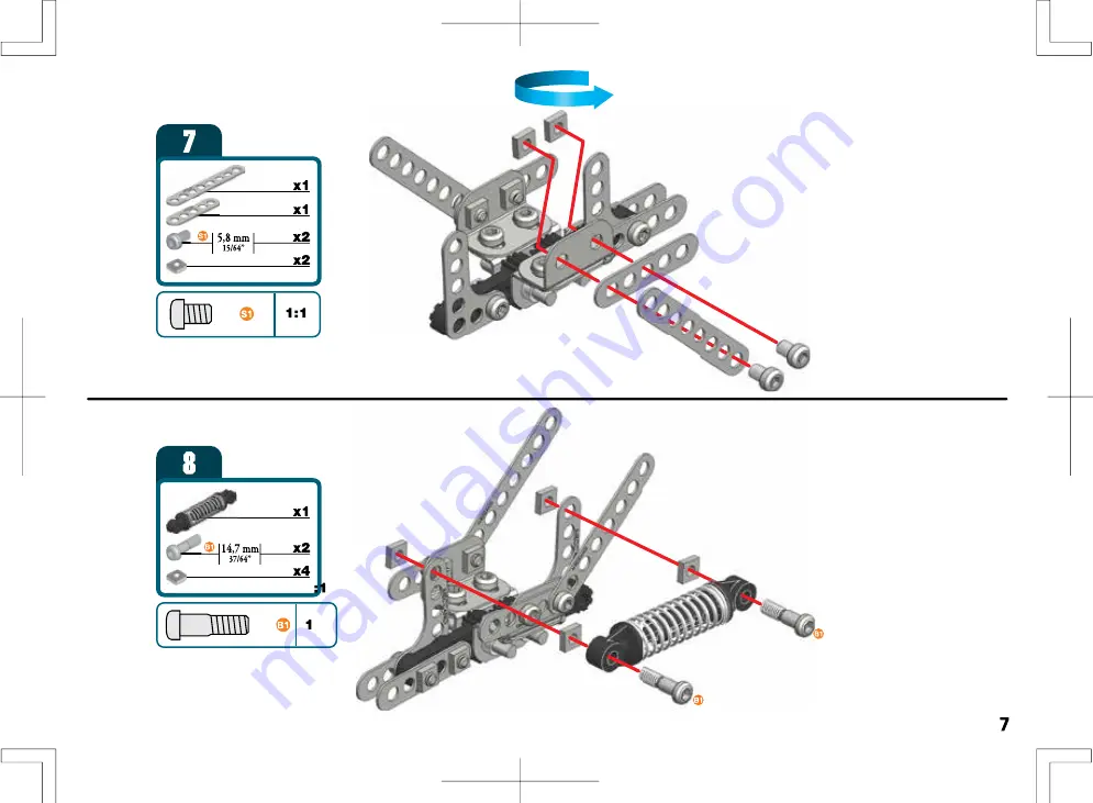 Spin Master MECCANO 15301 Instructions Manual Download Page 7