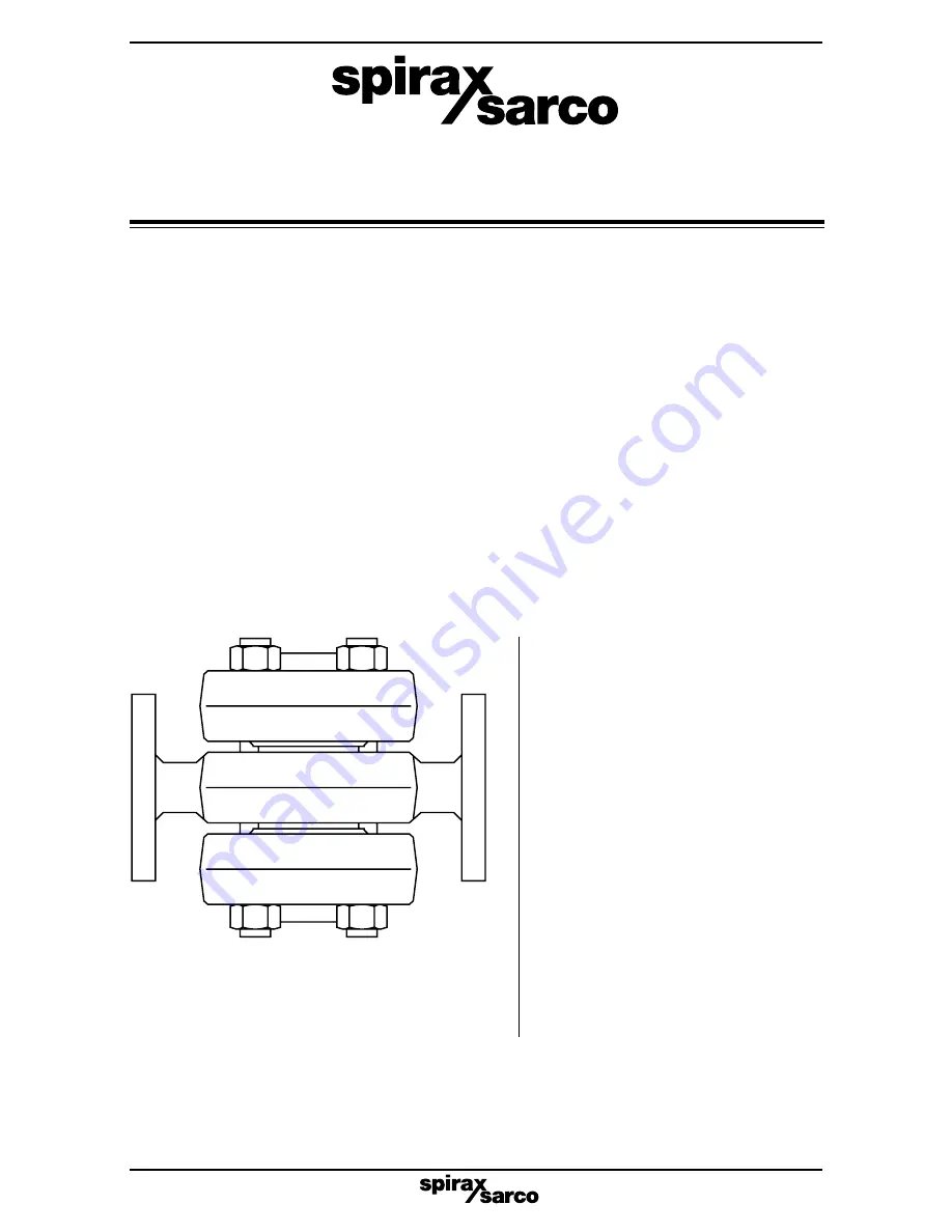 Spirax Sarco TD120 Installation And Maintenance Instructions Manual Download Page 1