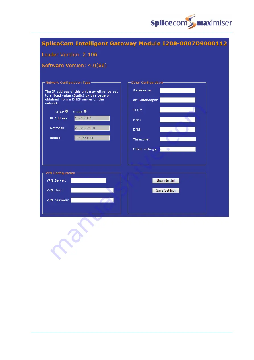 Splicecom 4100 Installation & Maintenance Manual Download Page 37