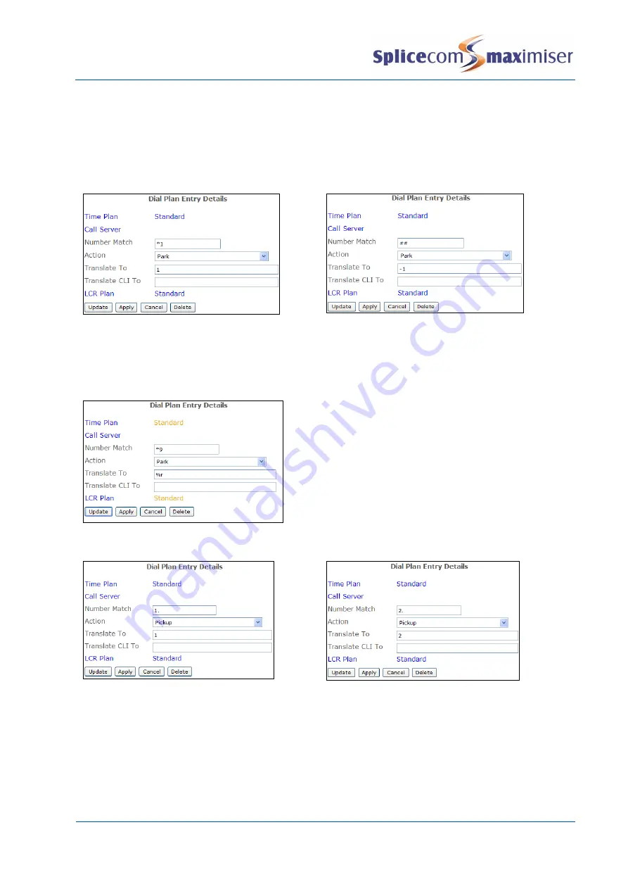 Splicecom 4100 Скачать руководство пользователя страница 128