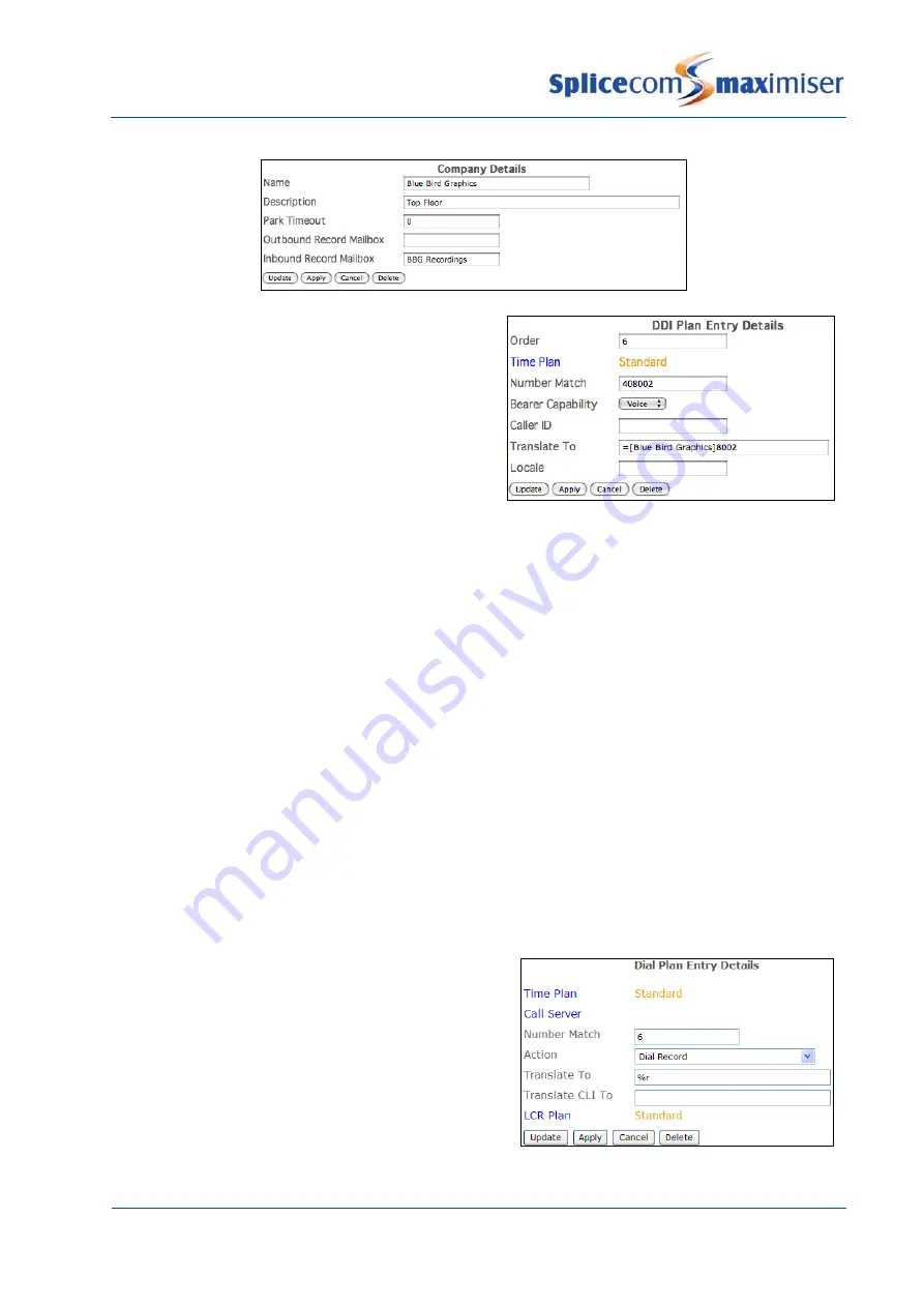 Splicecom Maximiser Скачать руководство пользователя страница 241