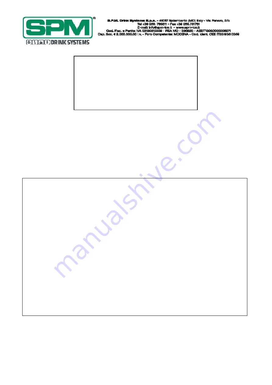 SPM K-Soft Operator'S Manual Download Page 48