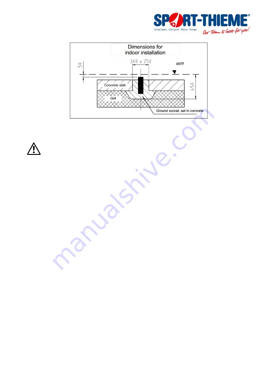 Sport-thieme 115 6603 User Manual And Assembly Instructions Download Page 6