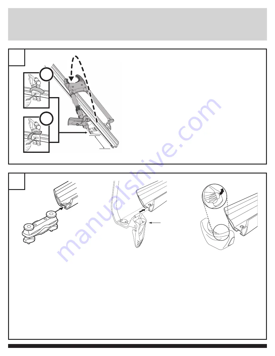 SportRack UPSHIFT PLUS Series Installation Instructions Manual Download Page 2