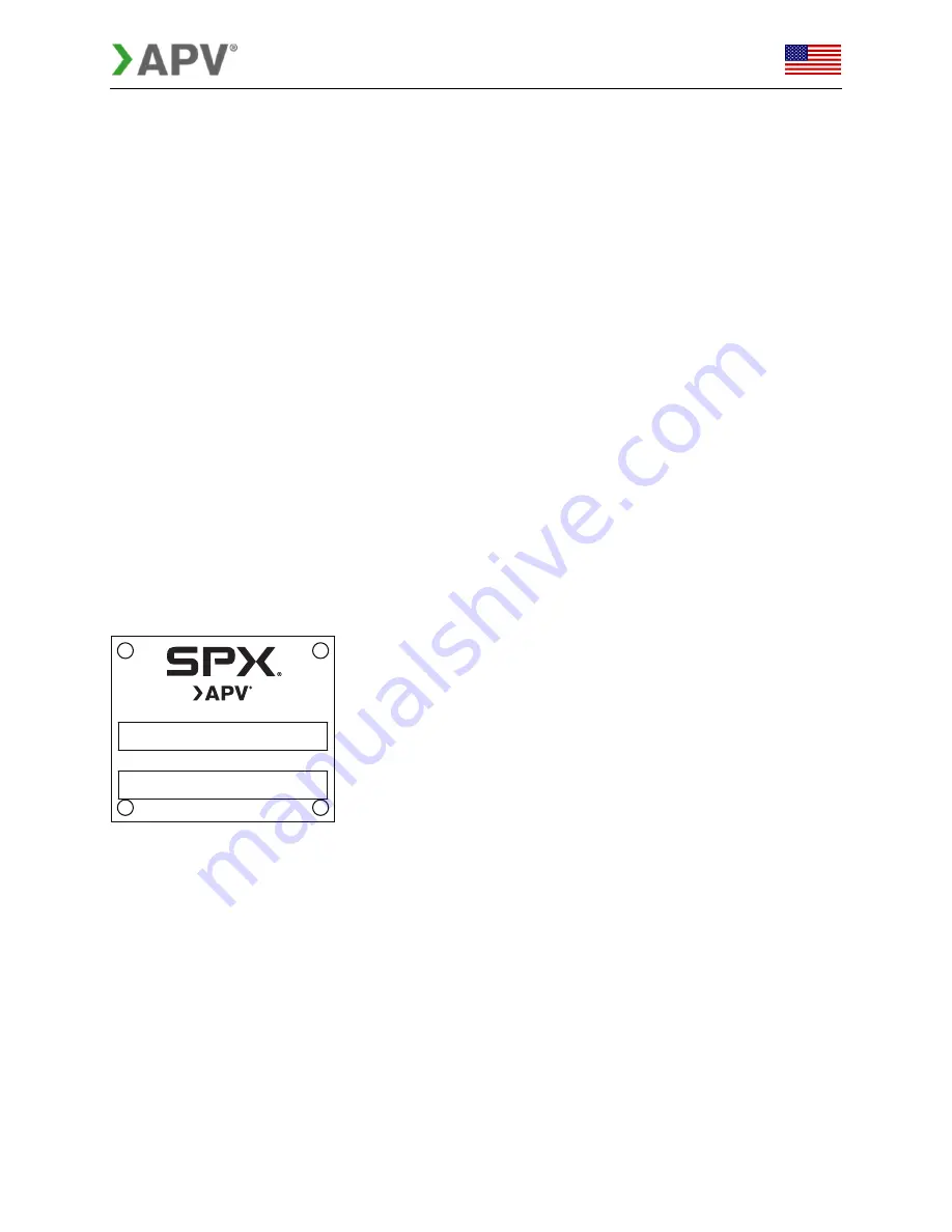 SPX APV Cavitator Instruction Manual Download Page 7