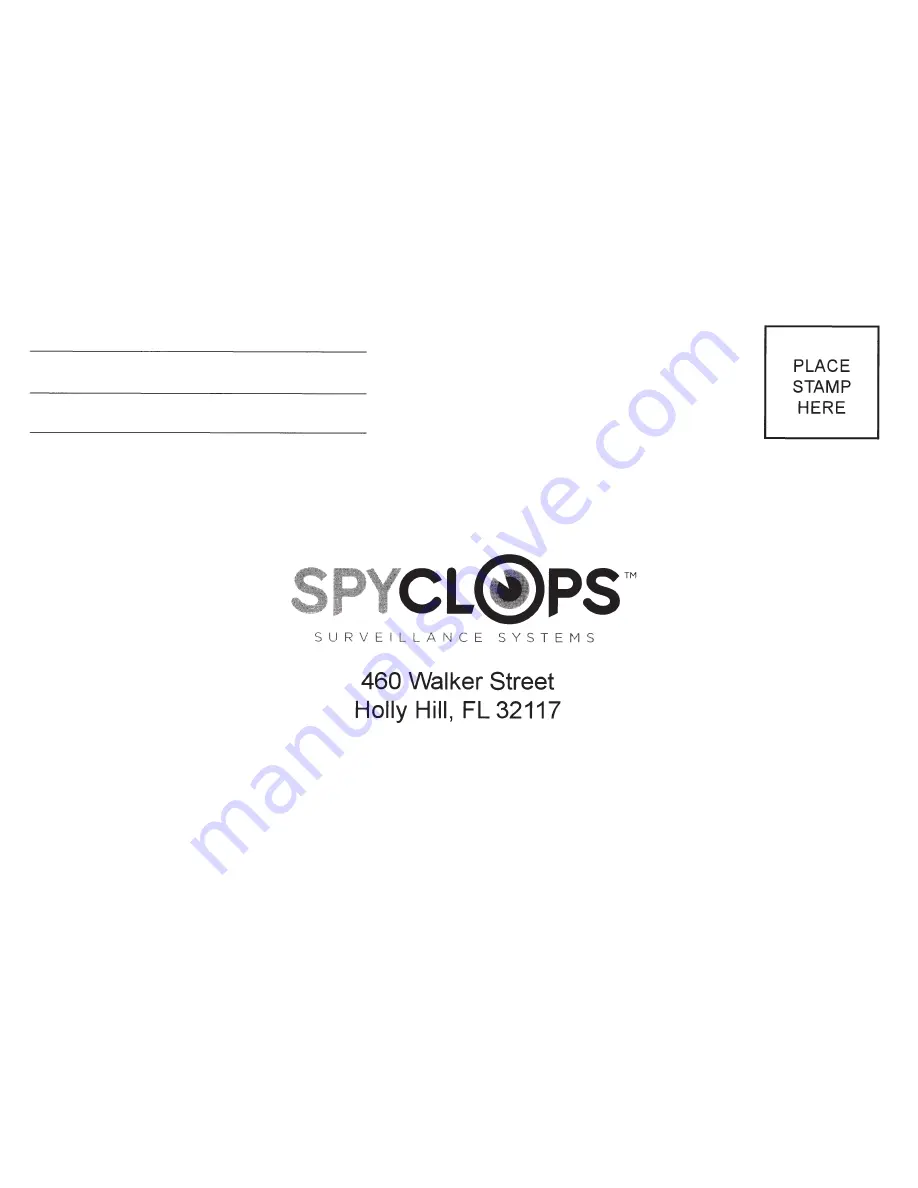 Spyclops SPY-BULLETG User Manual Download Page 4