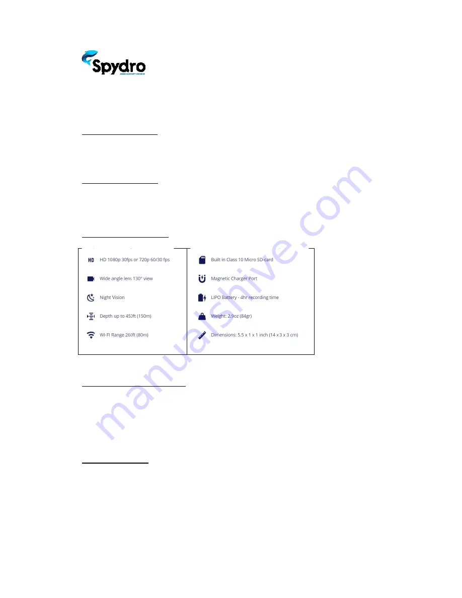 Spydro V0707 User Manual Download Page 7