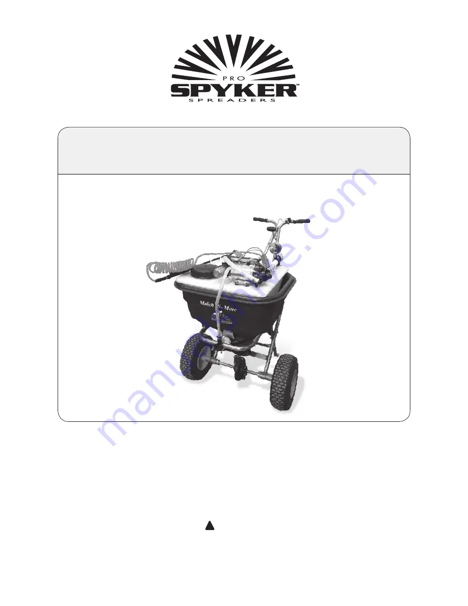 SPYKER SPYDSS-9G Operator'S Manual Download Page 1