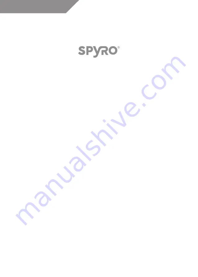 SPYRO AIR 15 Operation Instructions Manual Download Page 8