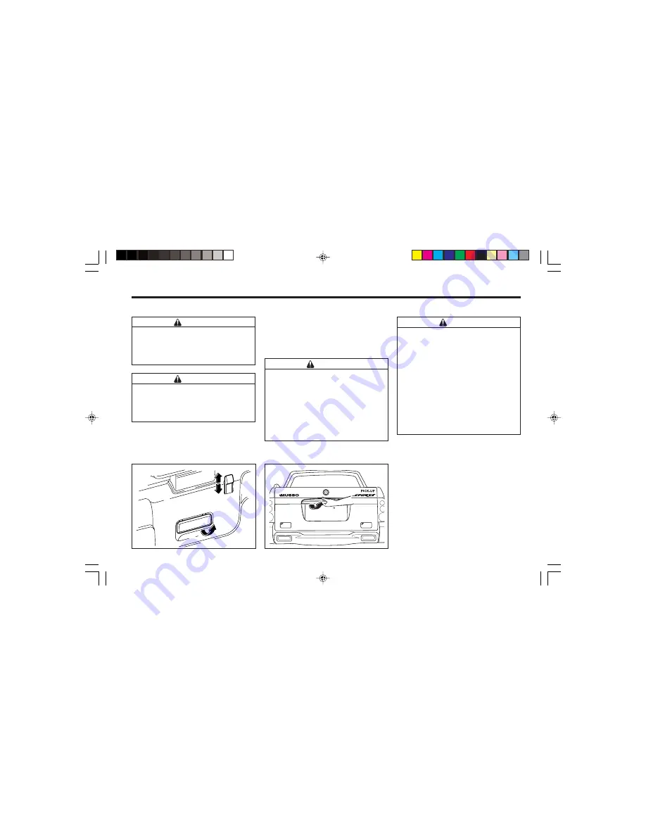 SSANGYONG 2005 MUSSO SPORT Owner'S Manual Download Page 13