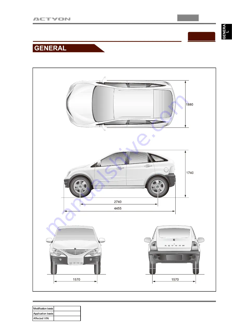 SSANGYONG ACTYON 2006.03 Скачать руководство пользователя страница 3