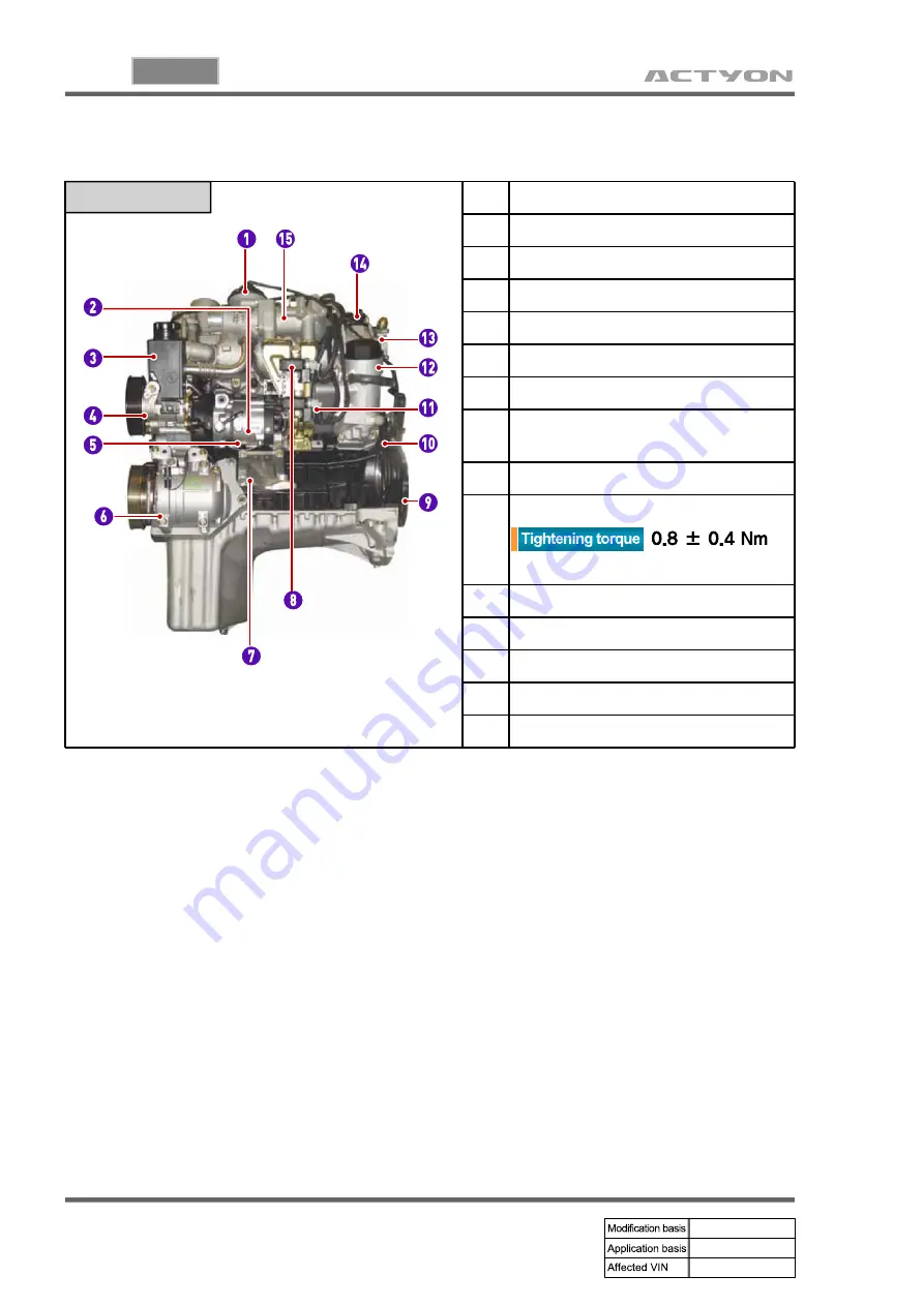 SSANGYONG ACTYON 2006.03 Manual Download Page 132