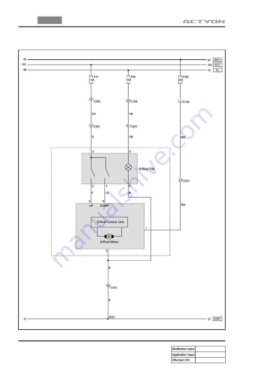 SSANGYONG ACTYON 2006.03 Скачать руководство пользователя страница 801