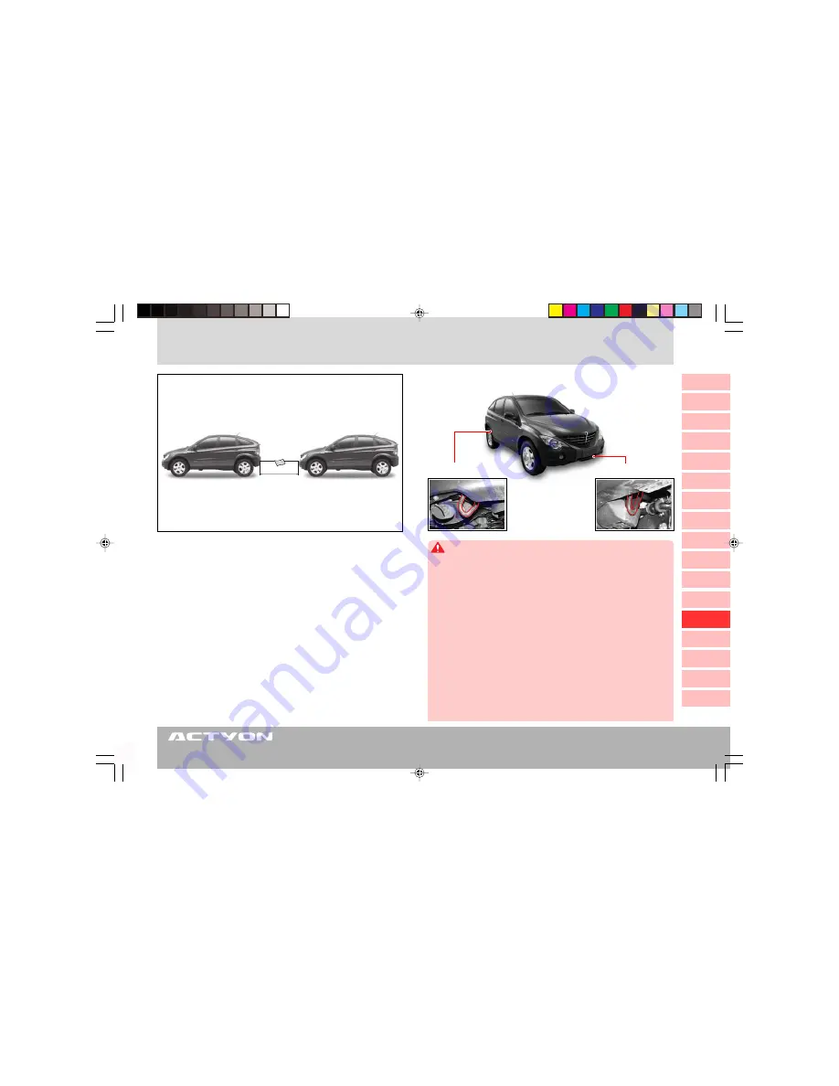 SSANGYONG ACTYON 2006 Owner'S Manual Download Page 209