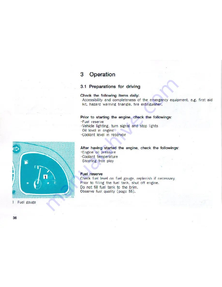 SSANGYONG Istana Owner'S Manual Download Page 37