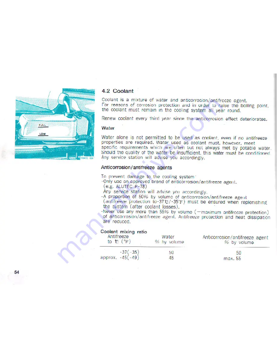 SSANGYONG Istana Owner'S Manual Download Page 55