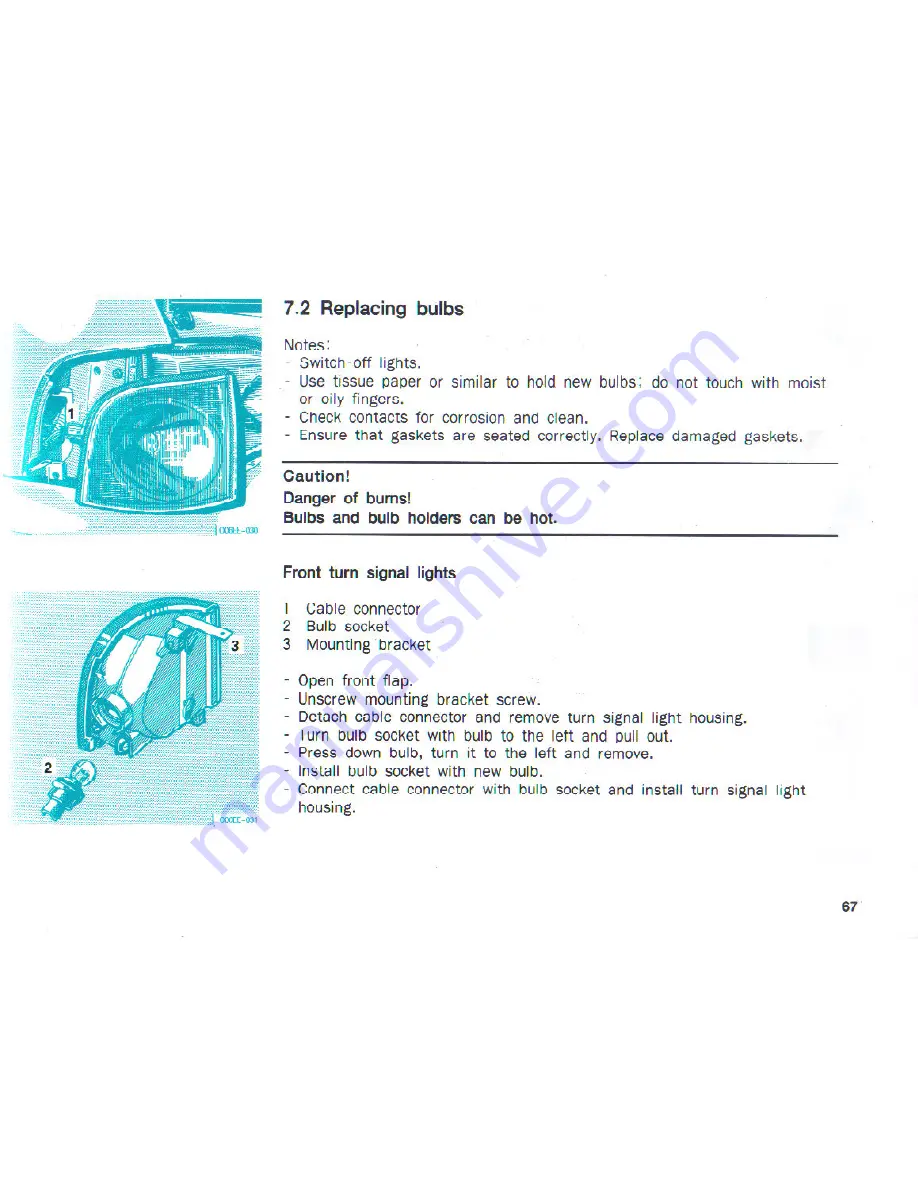 SSANGYONG Istana Owner'S Manual Download Page 68