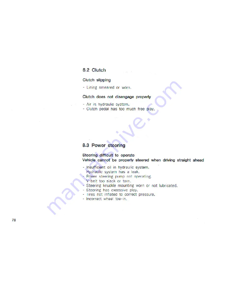 SSANGYONG Istana Owner'S Manual Download Page 79