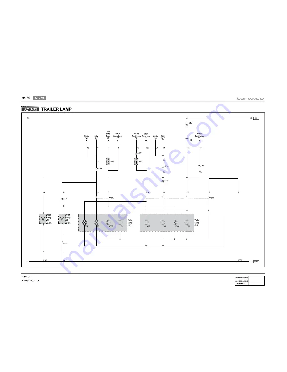 SSANGYONG Korando 2013 Manual Download Page 119