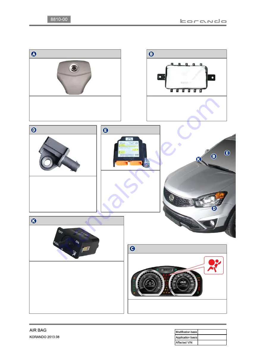 SSANGYONG Korando 2013 Manual Download Page 1217