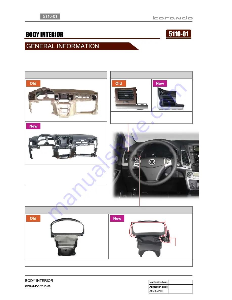 SSANGYONG Korando 2013 Manual Download Page 1285