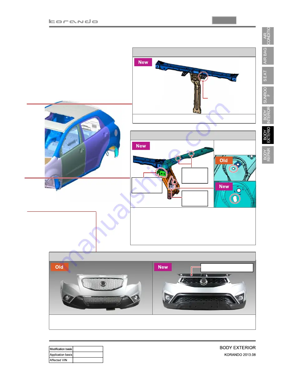 SSANGYONG Korando 2013 Manual Download Page 1289