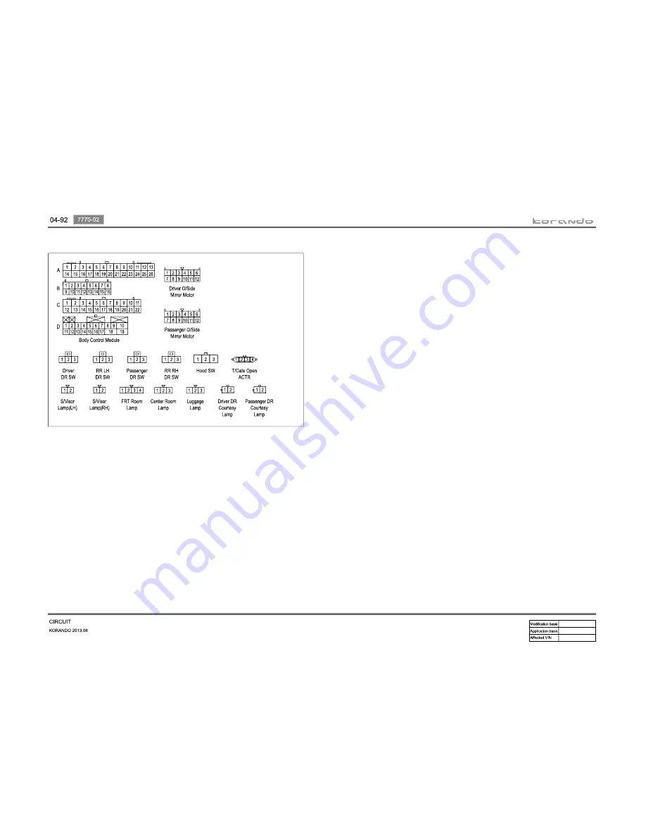 SSANGYONG Korando 2013 Manual Download Page 131