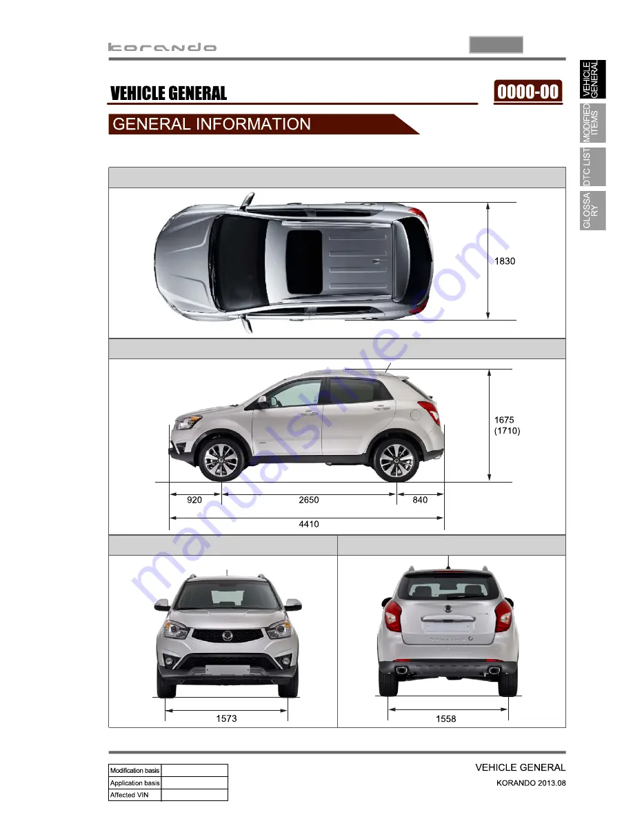 SSANGYONG Korando 2013 Скачать руководство пользователя страница 149