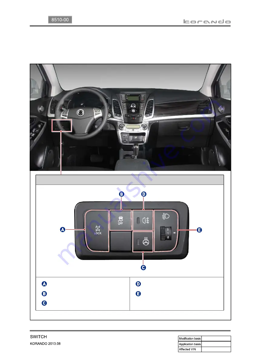 SSANGYONG Korando 2013 Manual Download Page 847