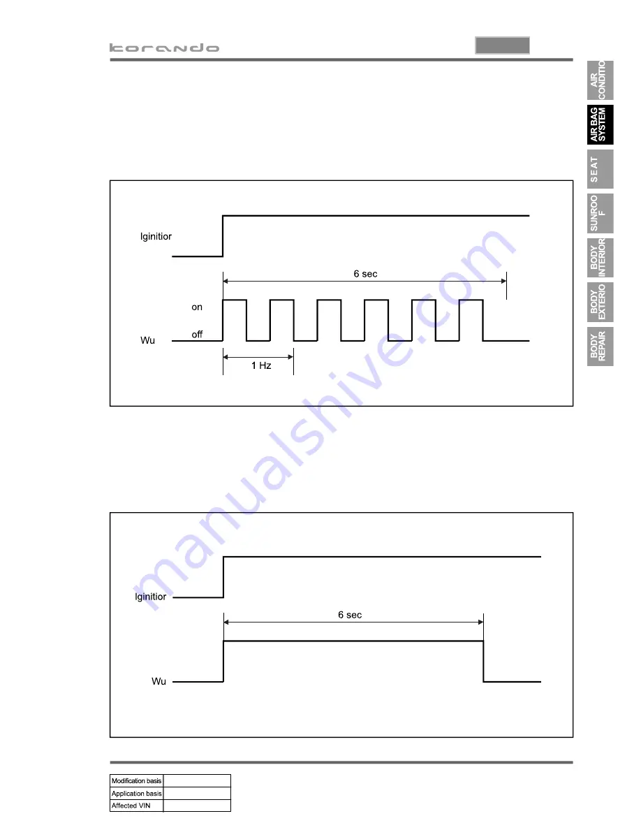 SSANGYONG korando C200 Service Manual Download Page 15