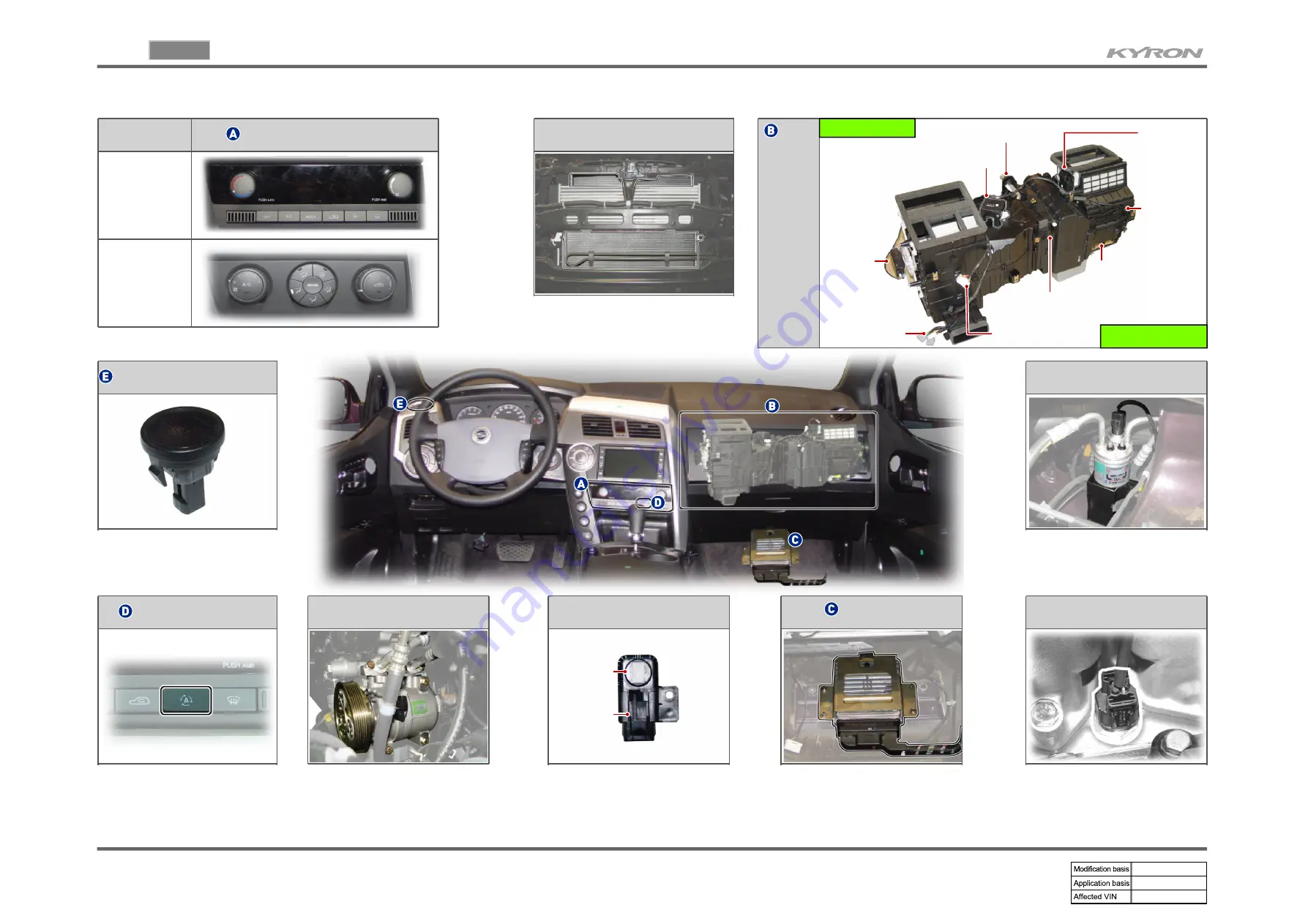 SSANGYONG KYRON 2005.10 Manual Download Page 10