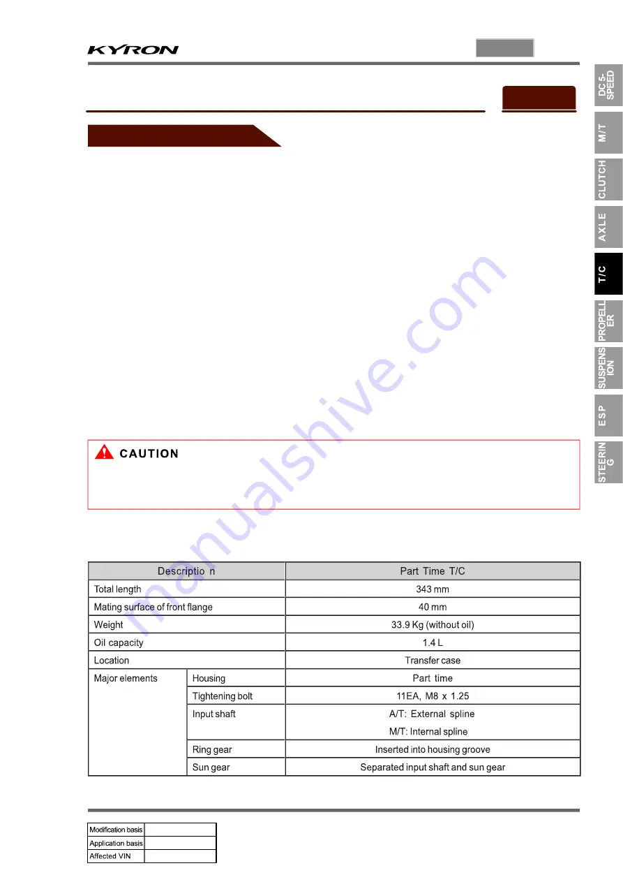 SSANGYONG KYRON 2005.10 Manual Download Page 458