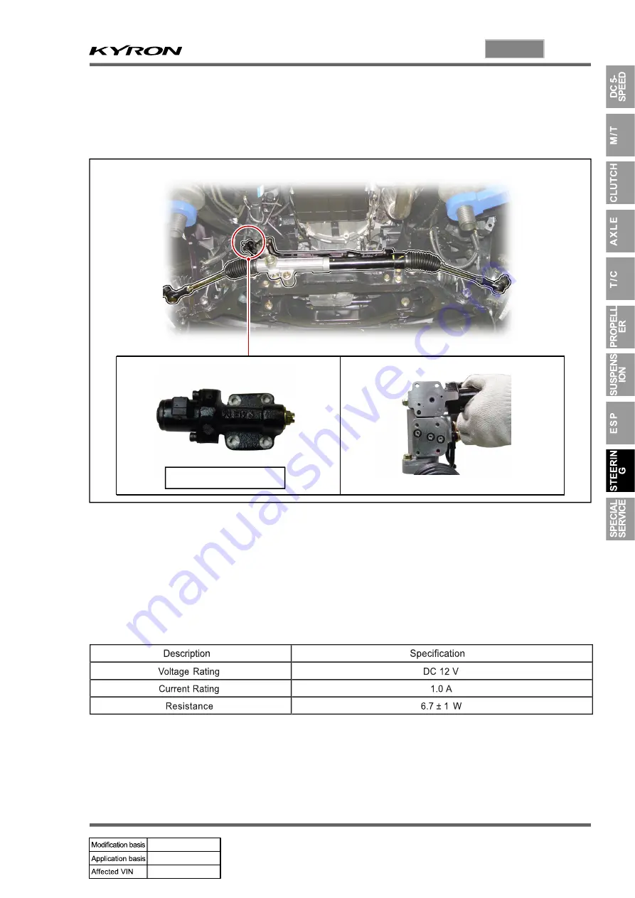 SSANGYONG KYRON 2005.10 Manual Download Page 538