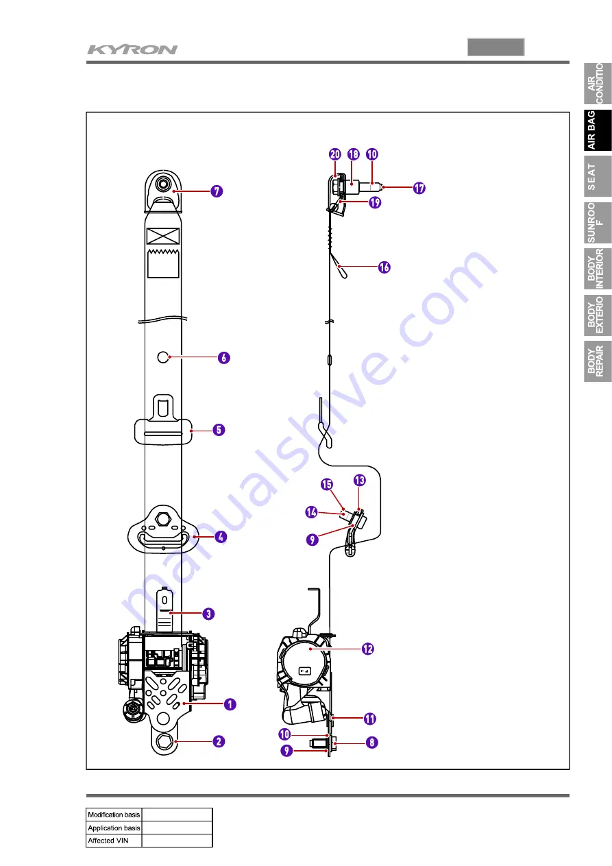 SSANGYONG KYRON 2005.10 Скачать руководство пользователя страница 588