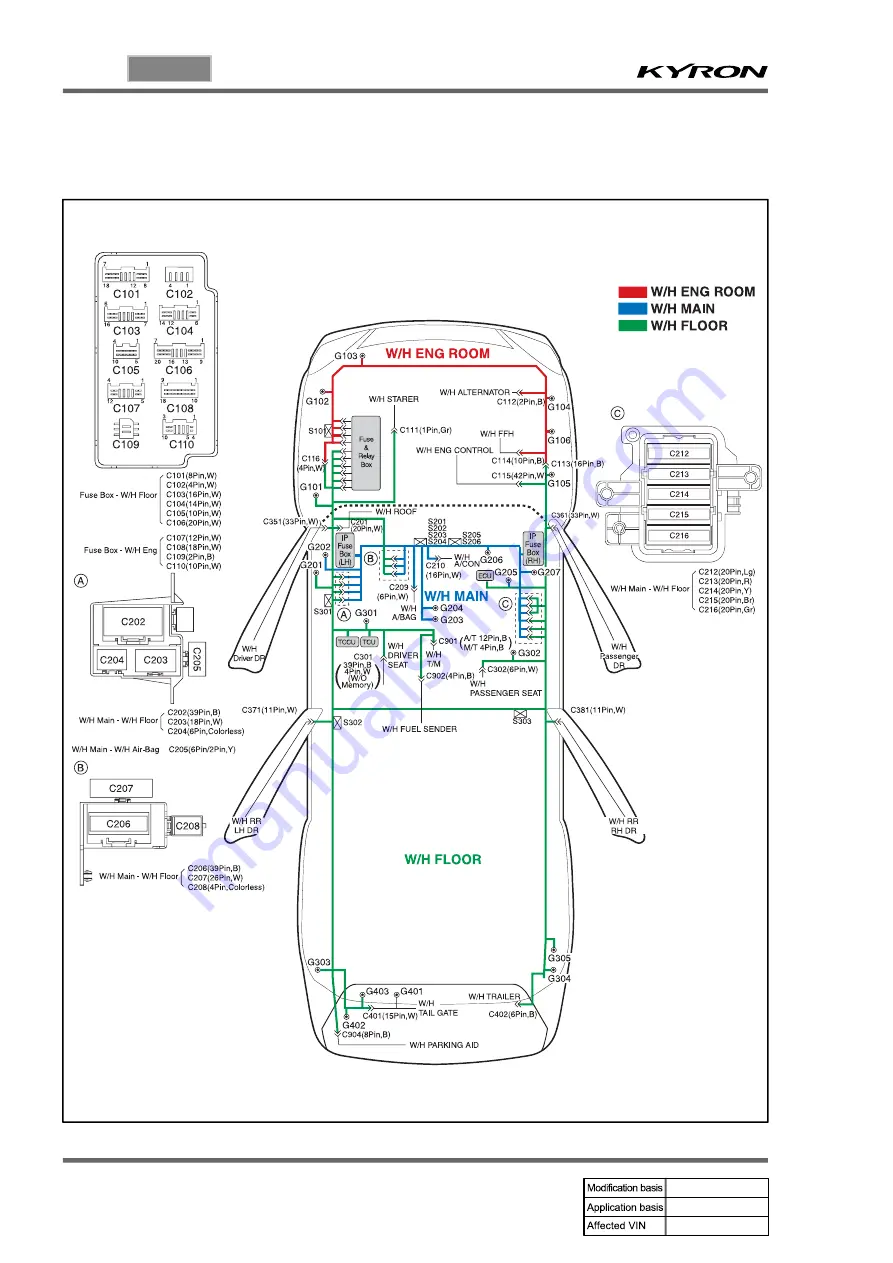 SSANGYONG KYRON 2006.03 Manual Download Page 503