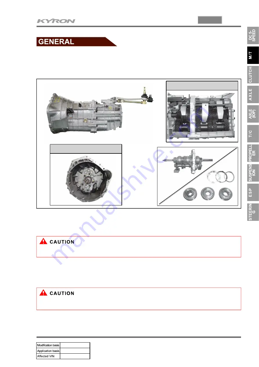 SSANGYONG KYRON 2006.03 Manual Download Page 607