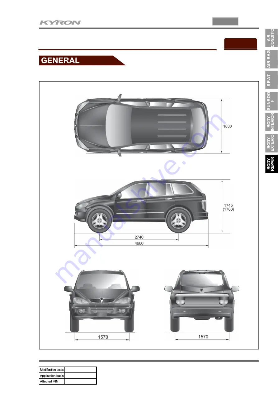 SSANGYONG KYRON 2006.03 Manual Download Page 779