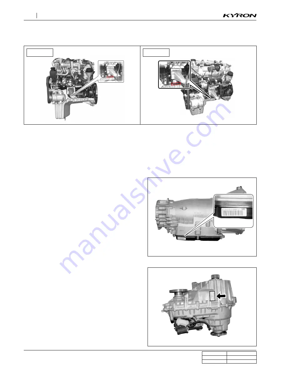 SSANGYONG KYRON 2006 Repair Manual Download Page 8